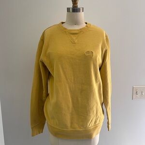 Stussy yellow sweatshirt